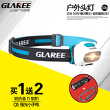 GLAREE/山瑞 L60/L60L充电版头灯 户外露营登山狩猎夜钓骑行头灯