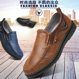 老北京布鞋男鞋中年人男士英伦透气舒适软底低帮日常休闲爸爸鞋子