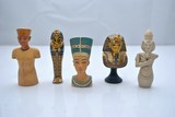 正版散货 古埃及法老图坦卡蒙/王妃 半身像模型人偶摆件 多款