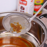 滤油勺不锈钢油脂油隔过滤网小漏勺油筛网捞油渣去撇油沫厨房油格