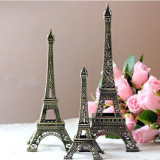巴黎埃菲尔铁塔模型金属签到台摆件家居装饰摄影道具婚庆道具