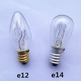 E14E12螺口微型透明小灯泡小夜灯冰箱冷柜微波炉烤箱专用