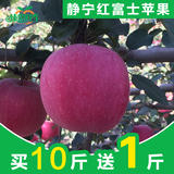 【臻果鲜生】静宁红富士苹果新鲜水果特产农产品特价11斤批发包邮