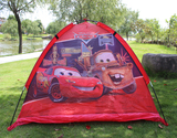包邮迪士尼汽车总动员麦昆儿童帐篷室内户外游戏屋毛垫子海洋球池