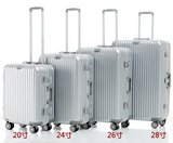 日默瓦铝镁合金拉杆箱万向轮正品新秀丽旅行箱pc行李箱子24寸26女