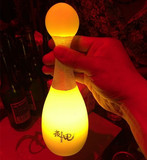 发光香水迪奥灯led酒吧充电吧台灯烛台灯蜡烛台桌面发光用品灯