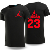 今领2016夏季新款   AirJordan飞人 大码纯棉短袖 运动休闲 T恤