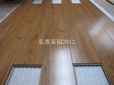 二手强化复合地板/9.8成新1.2厚/圣象品牌特价  柚木色树纹纹理