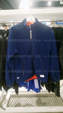 Adidas三叶草香港代购15新款秋男装百搭Blue系列防风抓绒夹克外套
