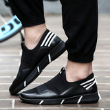 夏季男士休闲鞋子韩版内增高6cm男鞋透气网布潮鞋8cm运动鞋男板鞋