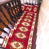欧式木楼梯地毯免胶自粘楼梯踏步垫免胶自吸防滑楼梯垫满铺定制
