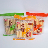 整箱6包倍利客台湾米饼750克大礼包辅食休闲零食品糙米卷能量棒