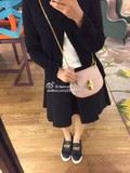 【香港專櫃代購】CHLOE 15新款DREW小猪包迷你mini 粉色链条包