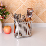 304不锈钢筷子筒创意厨房壁挂式置物架餐具收纳盒厨房收纳沥水笼