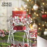 Yankee Candle扬基蜡烛铁艺烛台 圣诞节 麋鹿烛台 香氛摆件 配件