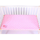 婴儿床幼儿园儿童床垫1.2米 海绵床垫子 纯棉防滑垫被