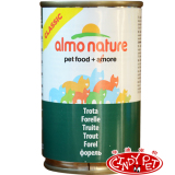 辛迪宠物--意大利Almo Nature全天然猫罐 鳟鱼 140g 猫罐头 湿粮