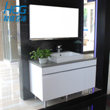 HCG 和成卫浴 浴室柜 主柜+镜子 含面盆及龙头落水 LC4755T