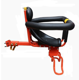 自行车儿童座椅单车后座电动车座后置坐垫安全带靠背可调靠头0