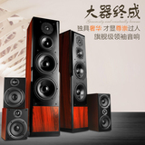 Hivi/惠威 DIY6.1双8寸低音天鹅6号家庭影院主箱中置环绕音箱套装