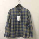 现货 Visvim BLACK ELK FLANNEL (INDIGO CHECK) 日本男格子衬衫