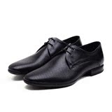 BRAUN BUFFEL/布兰施2015年新款正装皮鞋镂空男鞋系带商务休闲鞋