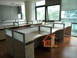 杭州办公家具四人组合办公桌屏风办公工厂直销