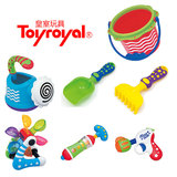 包邮Toyroyal皇室儿童沙滩玩具宝宝海滩挖沙工具套装水桶铲子耙子