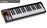 美国ICON iKeyboard 4 37键便携式MIDI键盘 带控制器 支持ipad