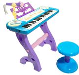 t儿童电子琴带麦克风灯光早教音乐教学琴初学钢琴135岁玩具礼物