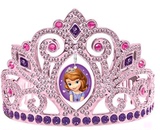 美国代购正品 芭比娃娃迪士尼小公主苏菲亚派对皇冠包邮