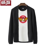 威游 英雄联盟LOL战队服SKT1 EDG RNG长袖T恤假两件游戏周边衣服