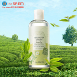 the saem/得鲜绿茶深层清洁卸妆水温和保湿清爽脸部清洁水300ml