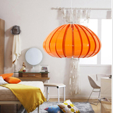 现代简约亚克力南瓜吊灯餐厅吊灯装饰灯田园个性创意卧室客厅灯具
