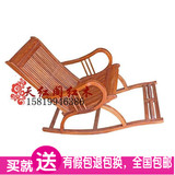 红木摇椅刺猬紫檀花梨木梳子摇椅中式实木休闲椅躺椅乘凉椅特价