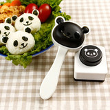 熊猫海苔压花器熊猫压饭模具包邮 紫菜包饭工具寿司饭团工具套装