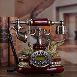 包邮欧式电话机中式仿古电话机田园古典电话机来电显示怀旧电话