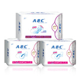 【天猫超市】ABC卫生巾超薄纯棉柔夜用3包组合套装 健康清凉