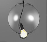 现代简约个性艺术创意玻璃罩餐厅酒吧吊灯凸点圆球吊灯具