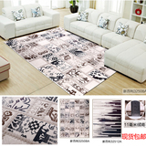 欧式美式中式客厅卧室样板房地毯 床边尾地毯 新古典后现代地毯