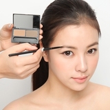 进口化妆品正品韩国代购3CE彩妆持久双色眉粉防水防汗内附刷具