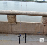 具海竿远投杆钓鱼抛竿套装特价超硬实心路亚竿1.5M1.8米插节竿渔