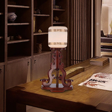 帝圣特西班牙云石灯 中式台灯全铜灯 古典客厅灯别墅红木中式灯具