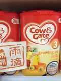 【爱尔兰直邮】英国牛栏cow&gate 英国牛栏3段 1-2岁宝宝 6罐包邮