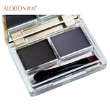 ALOBON/雅邦热销自然造型双色眉粉4.5g 防水持久不脱妆正品眼妆