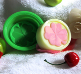 手工皂模具小圆形四叶草硅胶模具幸运草母乳香皂肥皂精油皂模具