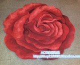 特价出口美国纯羊毛手工大红欧式欧美花朵飘窗客厅卧室地垫地毯