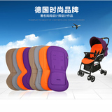 婴儿童车棉垫通用手推车睡垫加厚纯棉宝宝餐椅坐垫子伞车配件四季