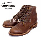 冬季现货Chippewa 契普瓦美国制造正品 经典马丁靴工作靴 1901M32