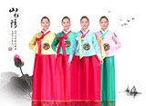 成人韩服 大长今传统韩服 朝鲜族舞蹈服装 韩国服饰民族服